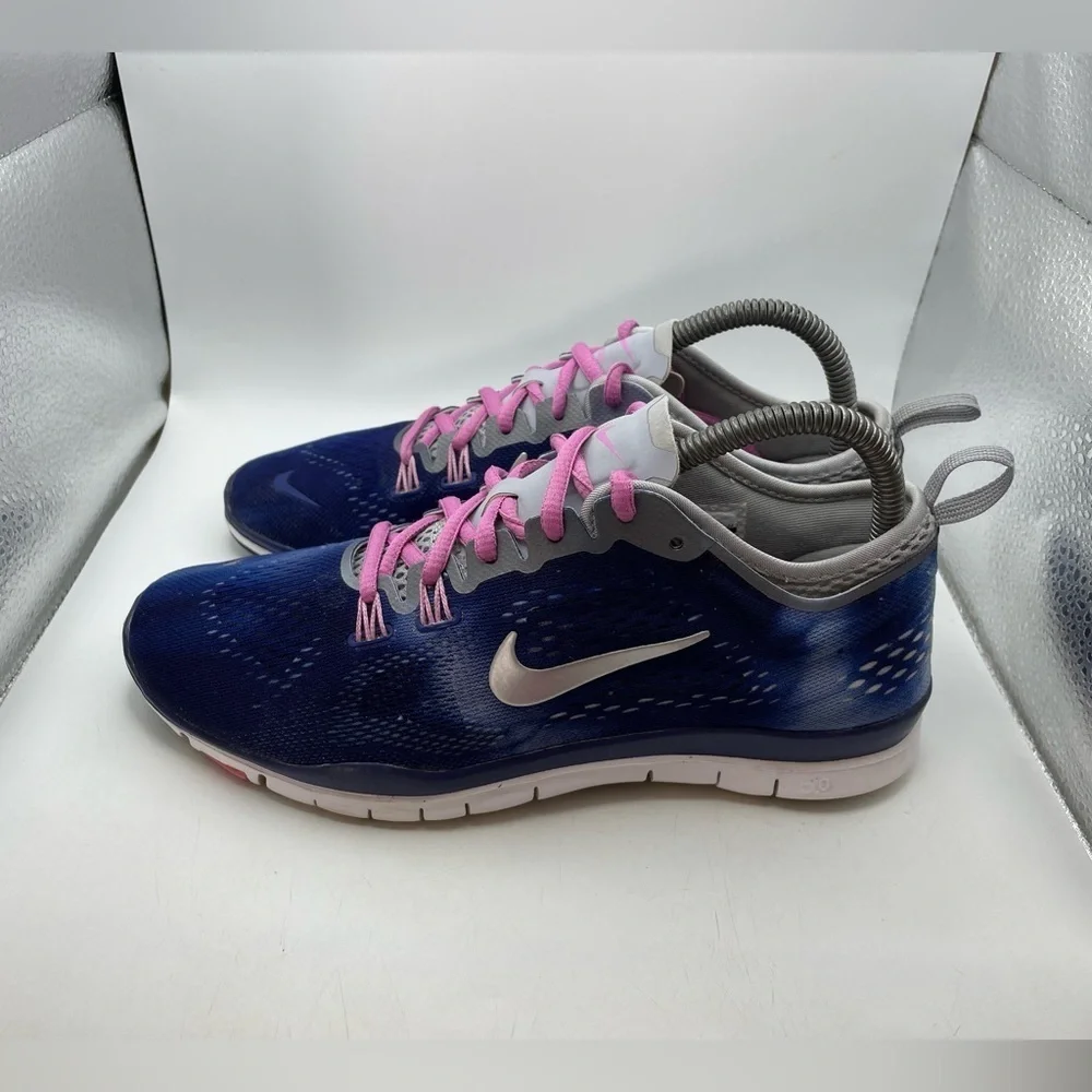 Nike Free TR Fit 4 womens blue sneakers size 7.5